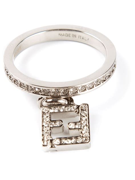 fendi ring silver womens|fendi bathrobe women's.